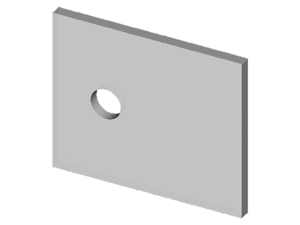 Rondelle en oxyde d'aluminium